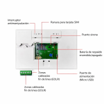 4G Sistema De Alarma Wifi Csmart Smart Life Se20w- Blanco - Imagen 4