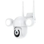 Cámara Wifi 3mp Ptz Pro Ip66 Hd Luz Alexa Google