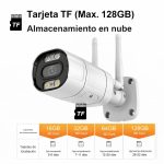 Cámara Inteligente Wifi Bullet con Luz - Imagen 2