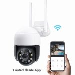 Cámara Motorizada Wifi Ptz V300 3mp 355° Hd Exterior Interior - Imagen 2