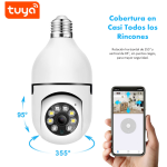 Cámara Ampolleta Inteligente Wifi 3mp Tuya Smart/smartlife - Imagen 2