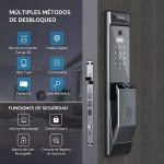 Cerradura Inteligente Digital Wifi X10-Max. Facial/app/cámara - Imagen 5