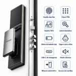Cerradura Premium Inteligente Digital Wifi C5 automática - Imagen 4
