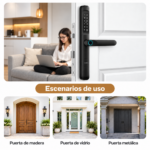 Cerradura Premium Inteligente Digital Wifi K9 Impermeable - Imagen 7