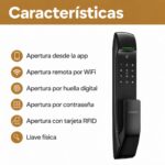 Cerradura Premium Inteligente Digital Wifi C2 Automática - Imagen 4