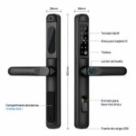 Cerradura Premium Inteligente Digital Wifi K9 Impermeable - Imagen 3
